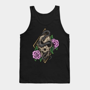 animal skull Tank Top